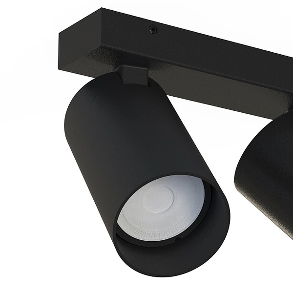 Minimalistyczna lampa pokojowa Mono 7841 czarne tuby ruchome hol