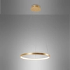 Zwisająca lampa Circle 11522-12 Just Light LED 22W 3000K pierścień złoty