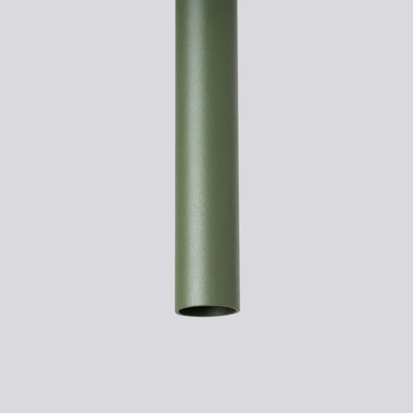 Lampa wisząca ryflowana PASTELO SL.1518 tubka podłużna oliwkowa