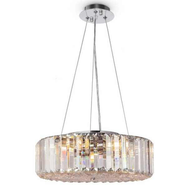 Wisząca lampa kryształowa Recinto MOD080CL-06CH Maytoni glamour chrom