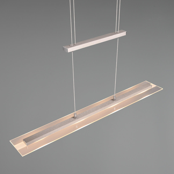 Wisząca lampa Milos R32004107 LED 20W 3000K metalowa srebrna