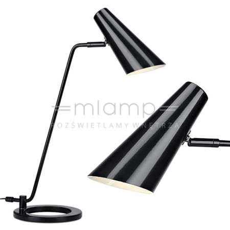 Stojąca LAMPKA biurkowa CAL 106781 Markslojd metalowa LAMPA stołowa czarna
