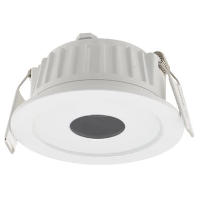 Lampa wpustowa do przedpokoju PLAZMA H0089 LED 13W 3000K IP54 metal biała