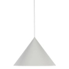 Metalowa lampa zwis CONO 10061 stożkowa nad stół beżowy