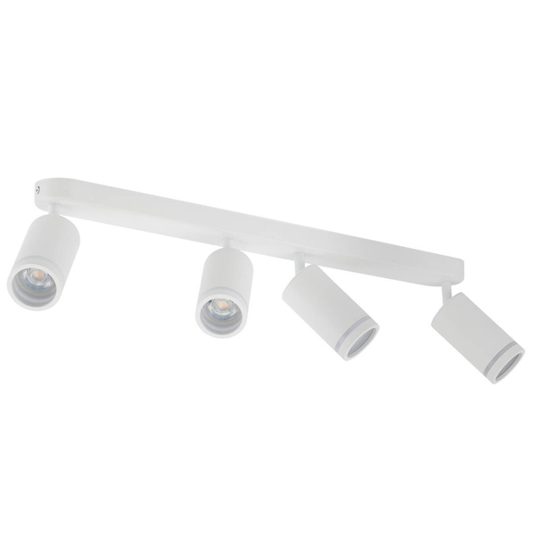 Lampa sufitowa Jet 6917 sopel potrójna do kuchni metalowa biała