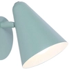 Retro lampa ścienna AMOR 91-63342 metalowy reflektorek regulowany szary