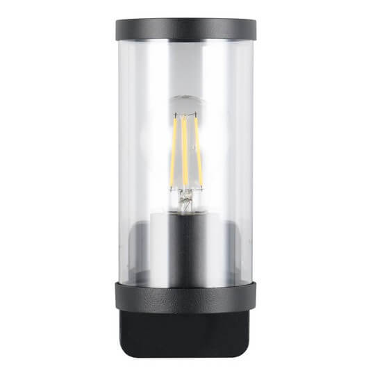 Zewnętrzna lampa przyścienna Bonito R21596132 IP44 czarny