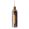Zwisowa lampa loftowa Campanila P0511 Maxlight szklana mosiądz przydymiona OUTLET