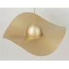 Zwis kapelusz do kuchni KAPELLO złota lampa wisząca nad łóżko