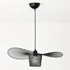 Zawieszana lampa Petti ABR-PETTI-70 Abruzzo falowana druciana czarna