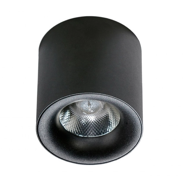 Minimalistyczna lampa sufitowa Mane LED 10W downlight czarny