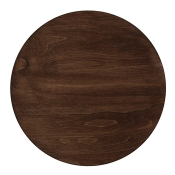 Okrągła lampa naścienna Laura 41094 round koło do holu brązowa