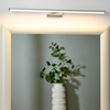 Łazienkowa LAMPA ścienna ONNO 79297/12/12 Lucide metalowa OPRAWA kinkiet LED 12W 3000K prostokątna IP44 satyna chrom biała