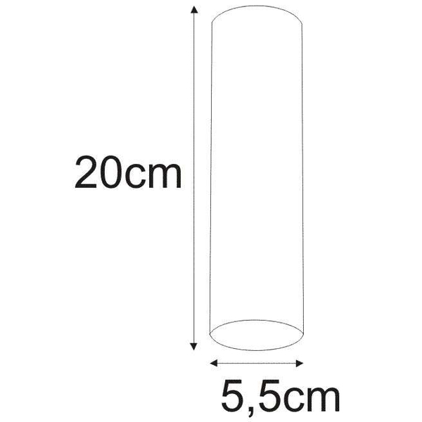 Plafon LAMPA sufitowa Mile K-4415 Kaja okrągła OPRAWA metalowa tuba natynkowa białe