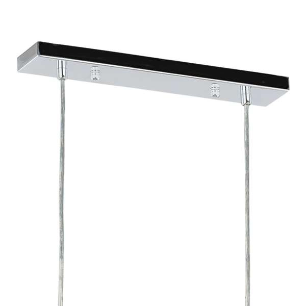 LAMPA wisząca SIGALO MD-BR4366-D4 CH Italux industrialna OPRAWA metalowy ZWIS prostokątna klatka loft chrom