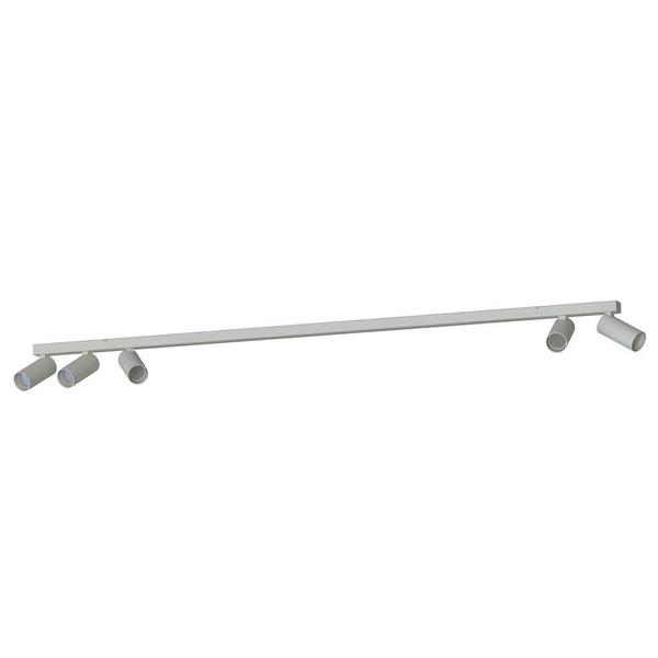 Sufitowa lampa na belce Fourty 11440 z regulacją metalowa jedwabisty szary