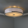 Plafon sufitowy Civic CIV5050 Dar Lighting hampton biały chrom