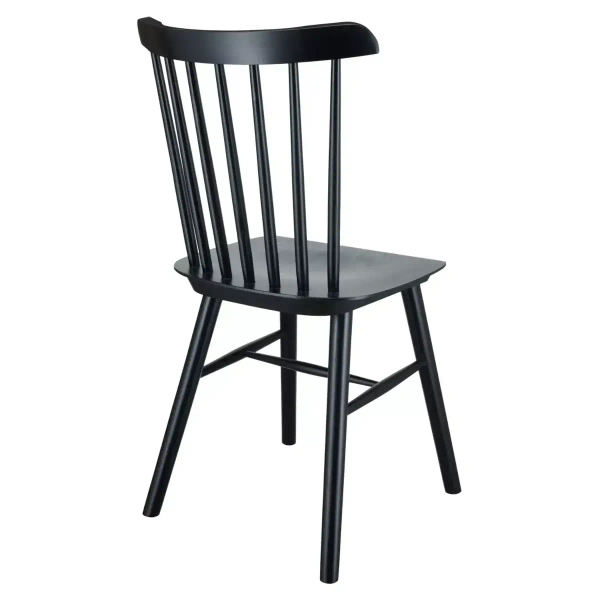 Krzesło do jadalni Stick MH-010CH-B Moos jesionowe drewno czarne