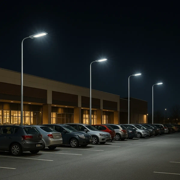 Zewnętrzna lampy 3szt. Atria LUAT-40-100W-S-WW LED 40-100W 2700K szary