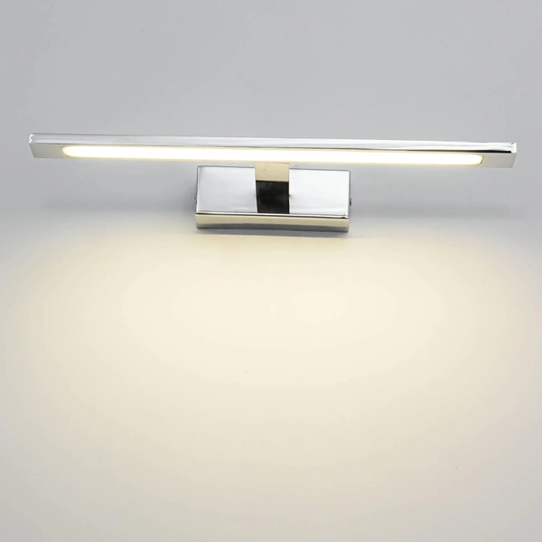 Kinkiet LAMPA ścienna ISLA GS-LWB-12W/3 CH Light Prestige łazienkowa OPRAWA metalowa galeryjka LED 12W 3000K listwa IP44 chrom