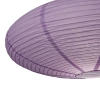Papierowy klosz do lamp Villo 60 2213253207 owalny fioletowy