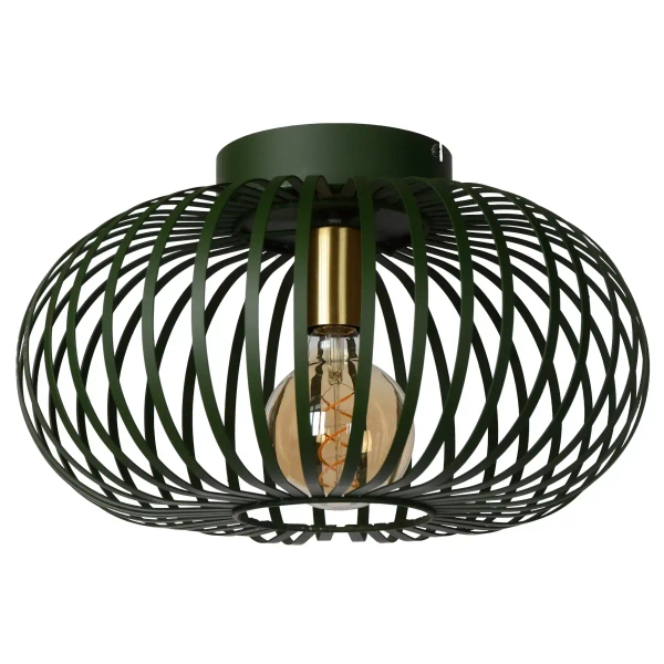Druciana lampa sufitowa Manuela 78174/40/33 Lucide metalowa zielona