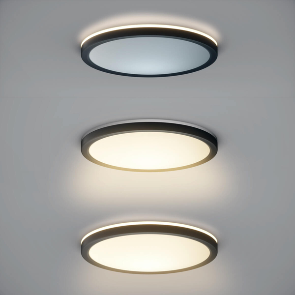 Przysufitowa lampa Corte PLF-63452-400R-36W-BL Italux LED 36W 2800-6000K czarny