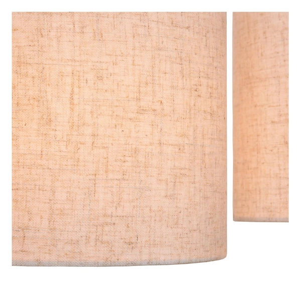 Abażurowa lampa sypialniana Maya 45409/04/38 beżowy czarny