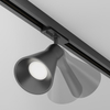 Lampa sufitowa szynowa jednofazowa Virar TR022-1-GU10-B ścieżka świetlna czarna