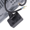 Zewnętrzna LAMPA ścienna KROMA LED 100W 4500K 03608 Ideus elewacyjna OPRAWA reflektorowa z czujnikiem ruchu outdoor IP65 szara
