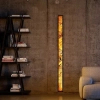 Podłużny kinkiet MARBLE MWLS-6611-606R czarny dekor marmuru LED 3000K
