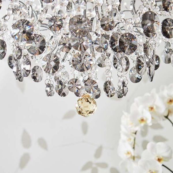 LAMPA wisząca HIDDEN GEM 107415 Markslojd kryształowa OPRAWA zwis glamour crystal przezroczysty przydymiony