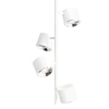 Lampa sufitowa Bot 1046PL_L2 metalowe reflektorki ruchome do salonu biała