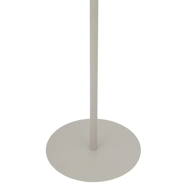 Nowoczesna podłogowa lampa TUTOIA 11683 tkanina beżowa