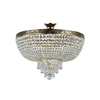 Glamour LAMPA plafon PALACE DIA890-CL-06-G Maytoni sufitowa OPRAWA kryształowa plafoniera pałacowa mosiądz