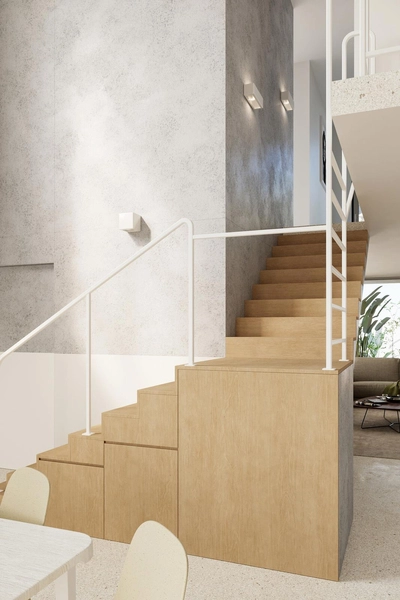 Ceramiczna LAMPA ścienna SL.0839 loftowa OPRAWA kinkiet kostka biała