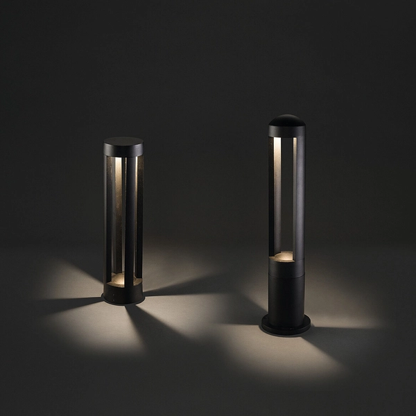 Lampa stojąca TEPIC 9508 LED 9W 3000K ogrodowy słupek czarny