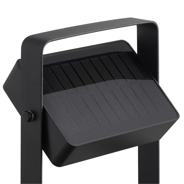 Regulowany słupek solarny Saulio 2518268003 LED 4,45W 3000K IP44 czarny