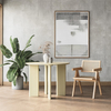 Krzesło BOHO MH-011CH-NN Step podłokietniki drewno rattanowe beżowe