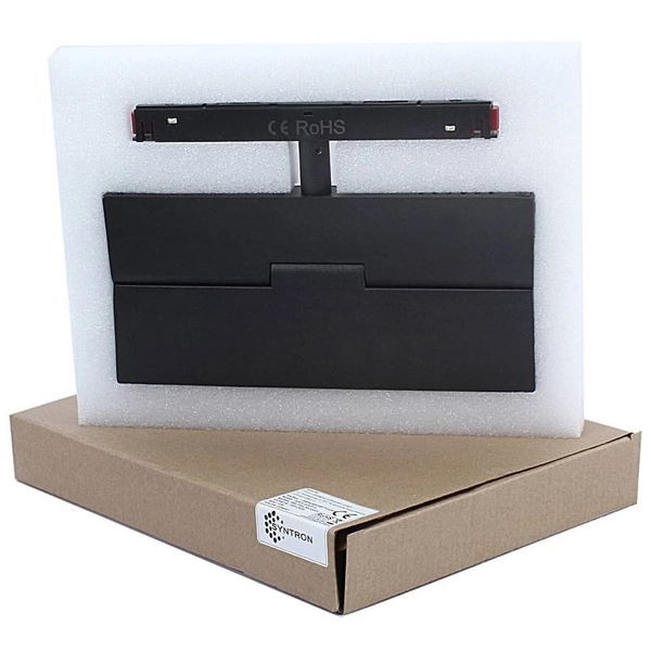 Lampa do szyn magnetycznych 3-fazowych 483 Domeno LED 12W 3000K czarna