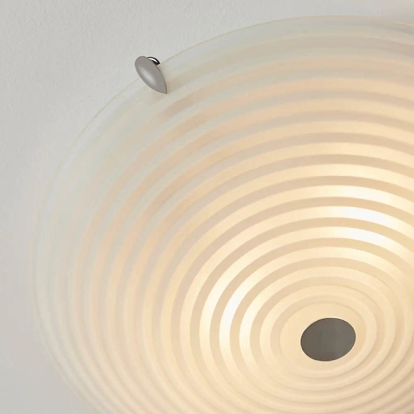 Plafon do salonu Roundel 633-32 okrągły chrom przezroczysty
