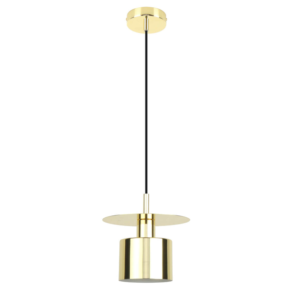 Regulowana lampa zwisowa Sarda A8183 Zumaline do salonu złota