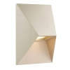 Ścienna lampa na taras Pontio 2218171008 metalowa IP54 beżowa 
