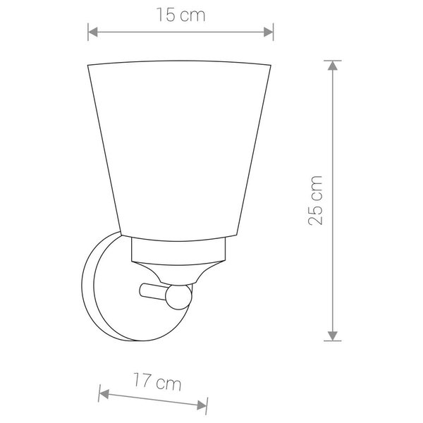 Kinkiet LAMPA ścienna BALI 9353 Nowodvorski łazienkowa OPRAWA klasyczna IP44 chrom przezroczysta