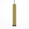 Ścienna lampa Calipso P106PL-01-GU10-BS metalowa tubka mosiądz