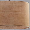 Ekologiczna lampa wisząca Juta 6582 TK Lighting jutowa okrągła brązowa