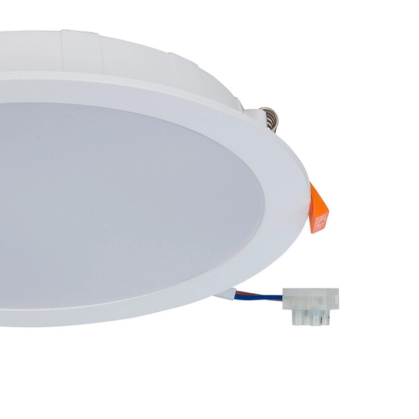 Łazienkowa LAMPA sufitowa KOS 8775 Nowodvorski okrągła OPRAWA LED 24W 3000K wpust IP44 biały