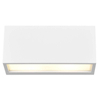 Prostokątna lampa ścienna MAYENNE 218560231 do łazienki IP44 biała