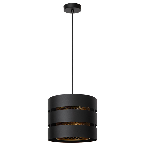 Lampa wisząca do salonu Rosas 21433/01/30 metal czarna złota