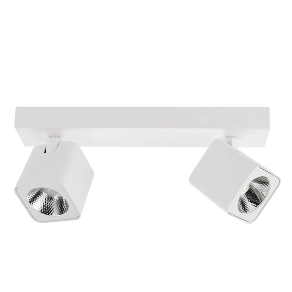 Ruchoma lampa sufitowa Aveiro metalowe tuby LED 10W białe